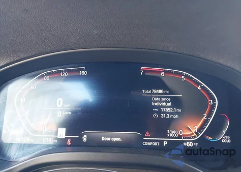 2022 BMW X3 Sdrive30I from USA, damaged, VIN 5UX43DP03N9L91331